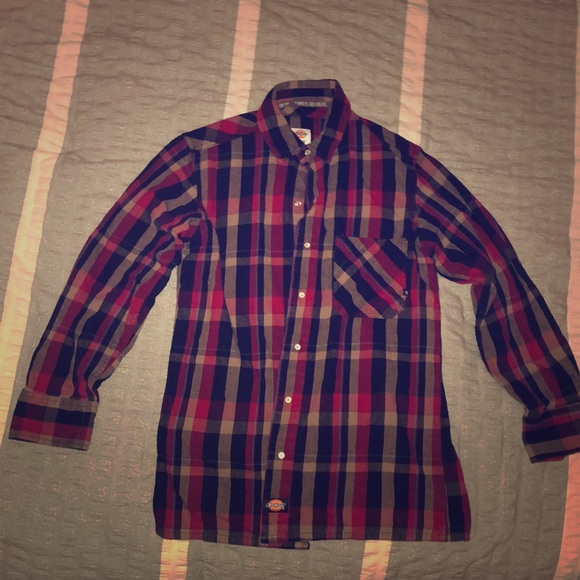 Dickies | Shirts | Dickies Snap Button 
